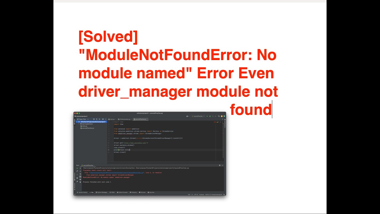 How to solve modulenotfounderror no module named 'hatchling' in python 1 solve ModuleNotFoundError: No module named 'hatchling'