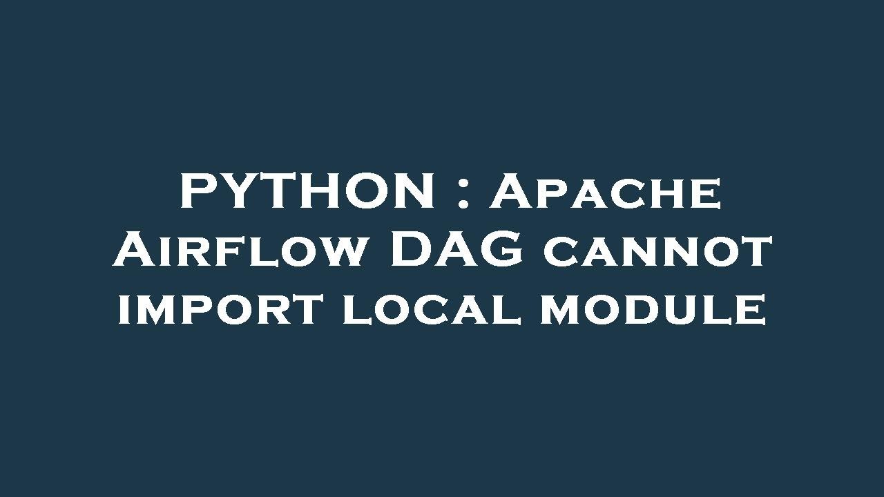 How to solve modulenotfounderror no module named 'apache-airflow-providers-databricks 1 solve ModuleNotFoundError: No module named 'apache-airflow-providers-databricks'