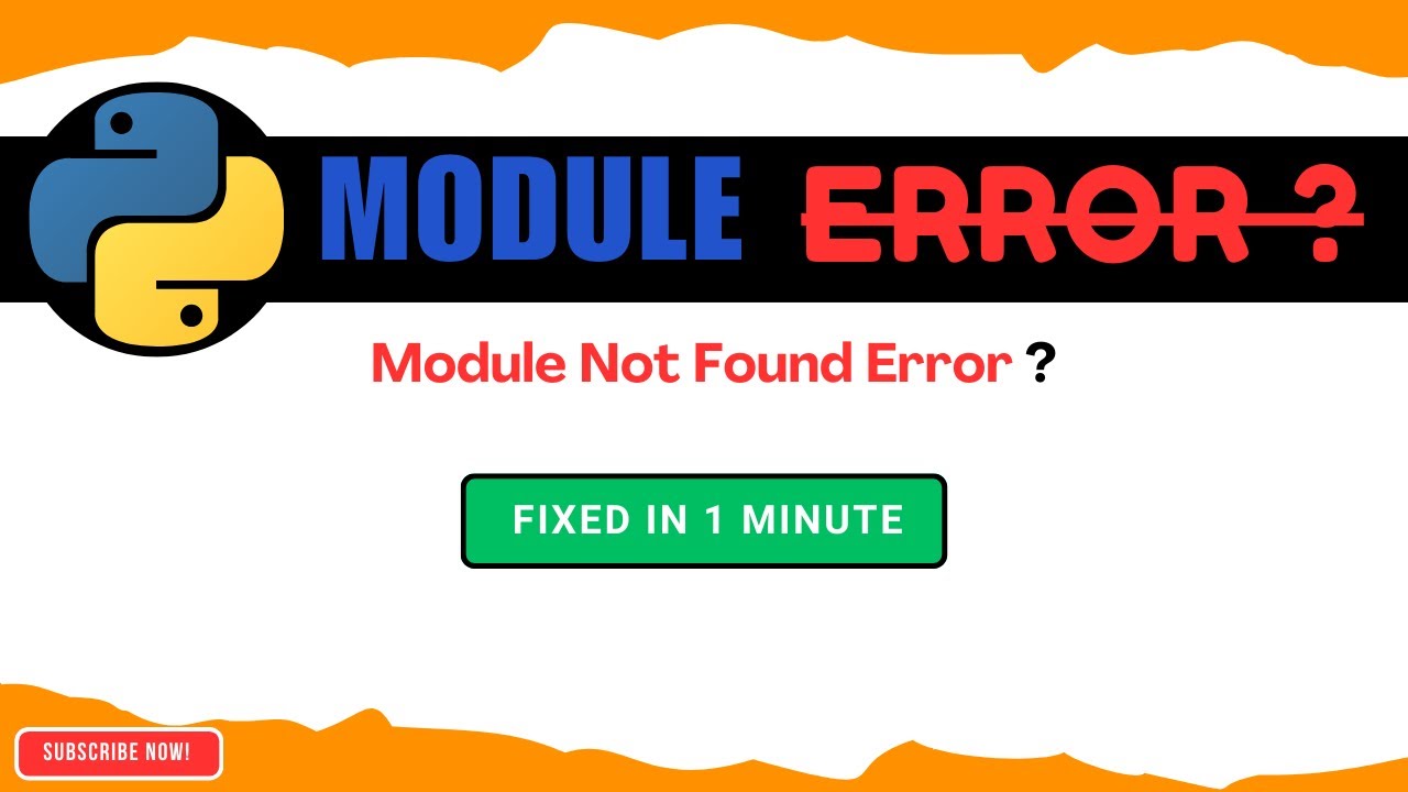 How to solve ModuleNotFoundError: No module named 'imbalanced-learn' in python 1 solve ModuleNotFoundError: No module named 'imbalanced-learn'
